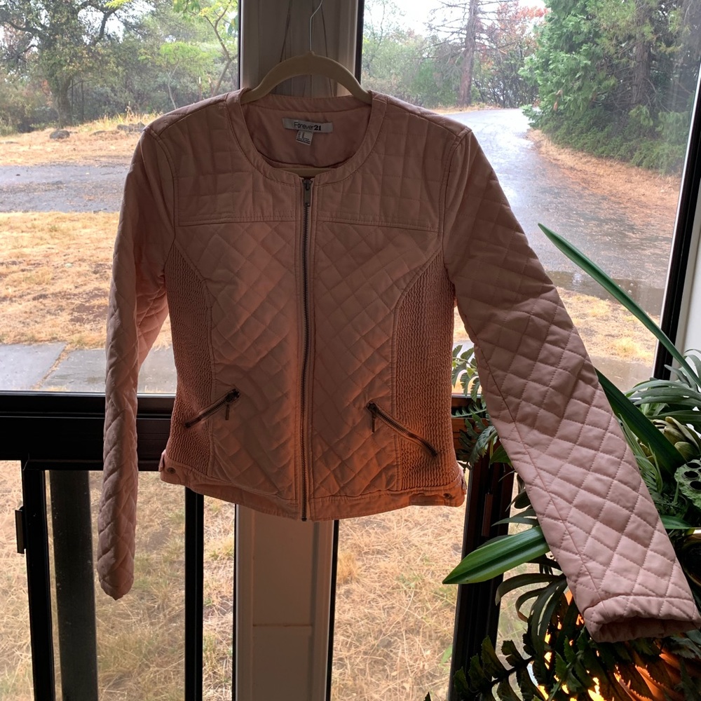 Forever 21 Dusty Pink Jacket
